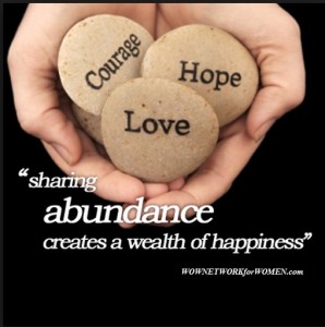 Sharing abundance